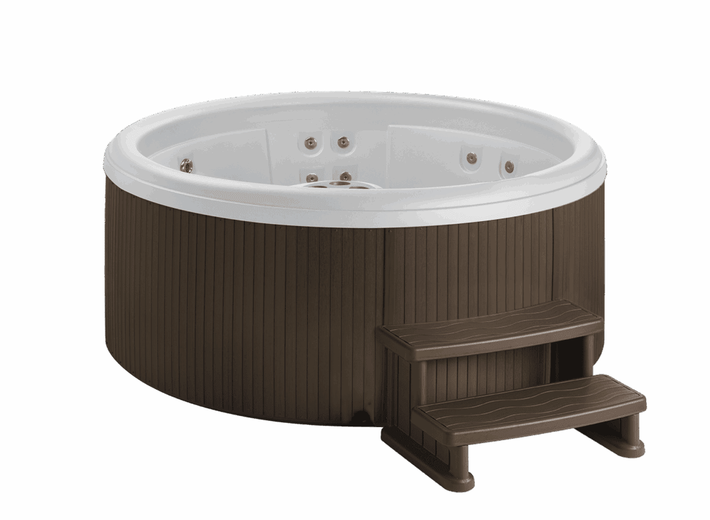 Shell Artic White - Gabinete Espresso